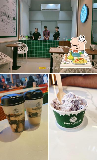 This is the photo displaying food and interior at UNITED FARMERS CREAMERY