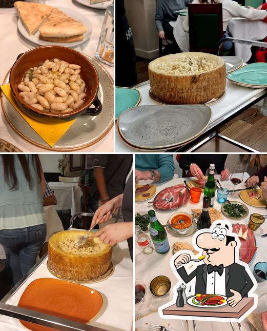 Platti al Trattoria Bruno Coppetta