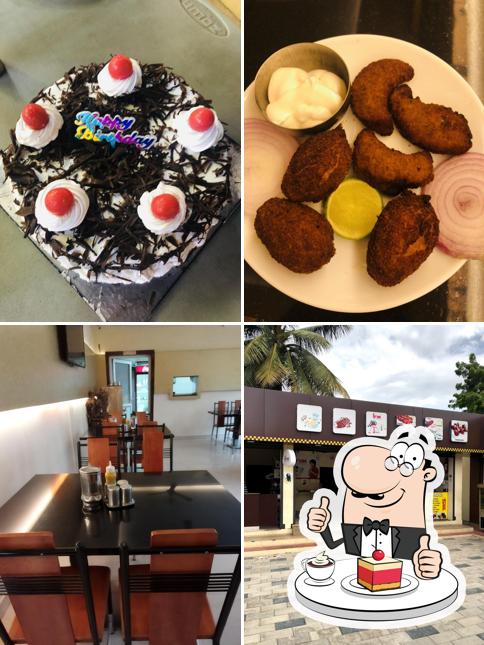 Yellow Hut Café & Restaurant provides a variety of sweet dishes