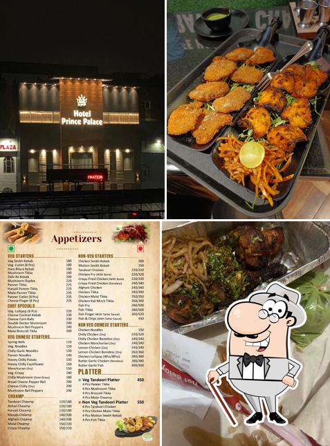 You can get some fresh air at the outside area of Hotel Prince Palace