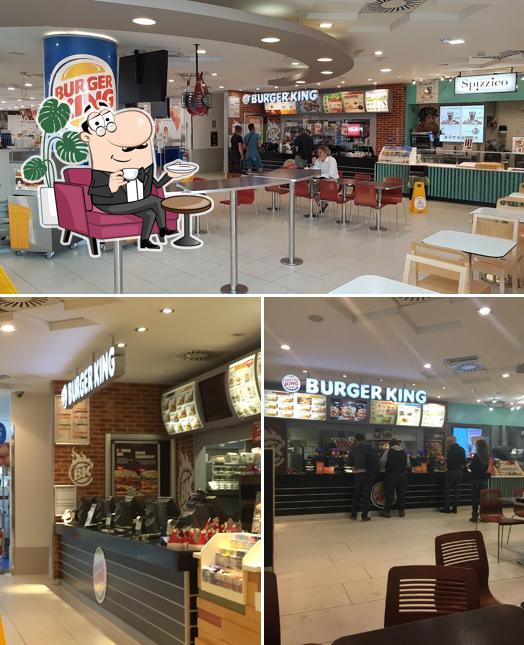 Siediti a un tavolo di Burger King
