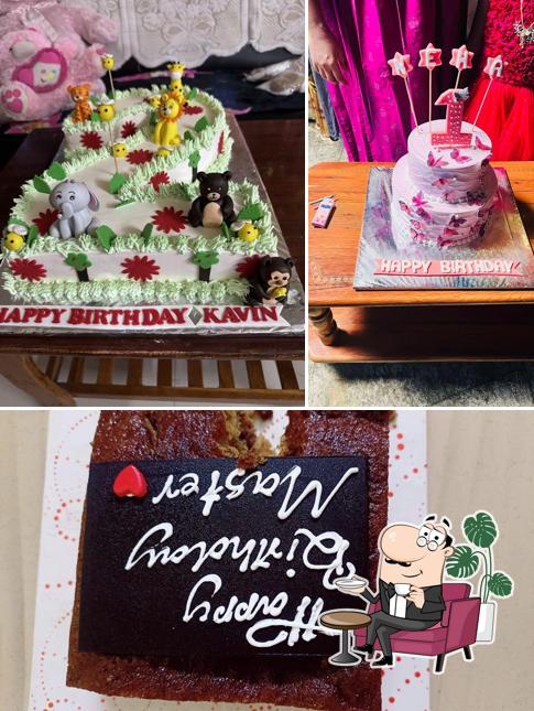 Check out the image showing interior and food at Friend In Knead