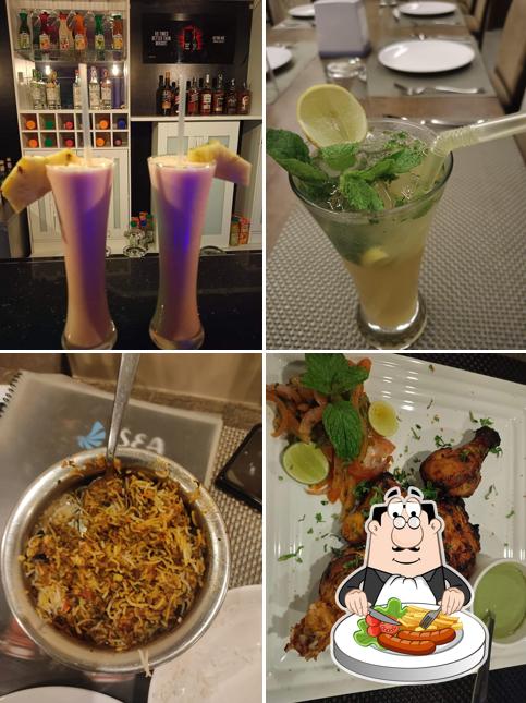 Food at Hallimane Sea Shell Bar & Restaurant