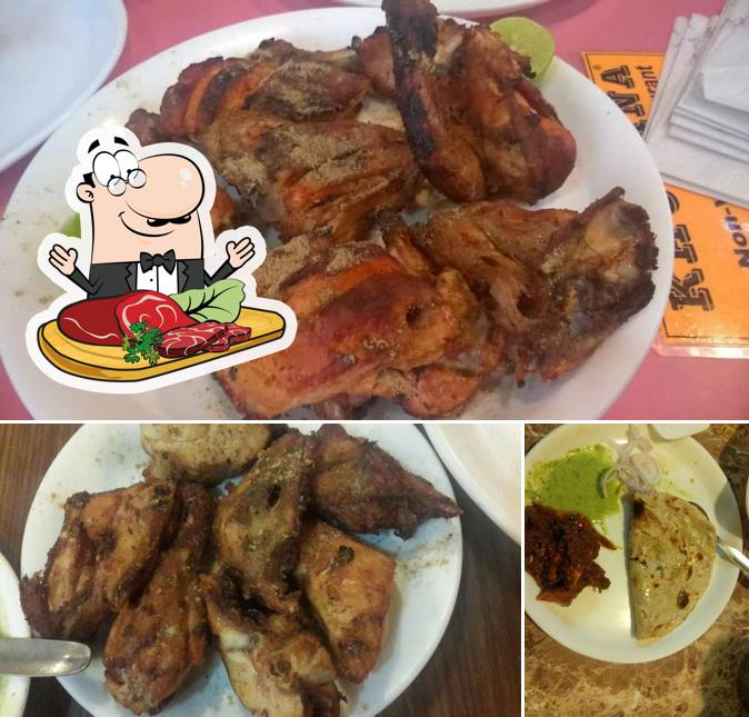 Meat dishes are offered by Khurana Restaurant