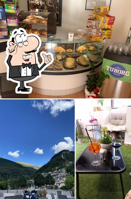 Gli interni di Happy Bar & Tabaccheria