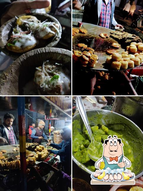 Oysters at Anil chat corner