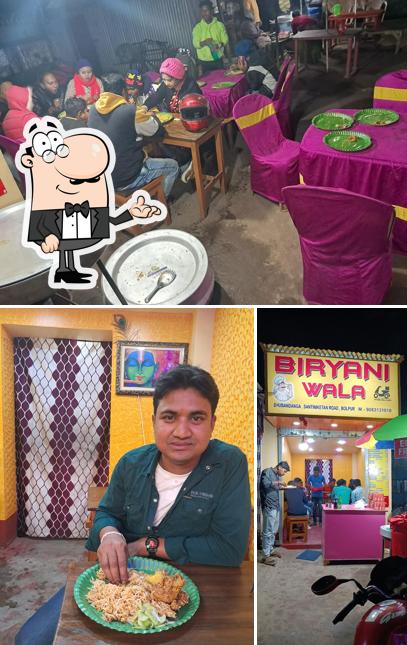 Among various things one can find interior and food at BIRYANI WALA & RESTAURANT