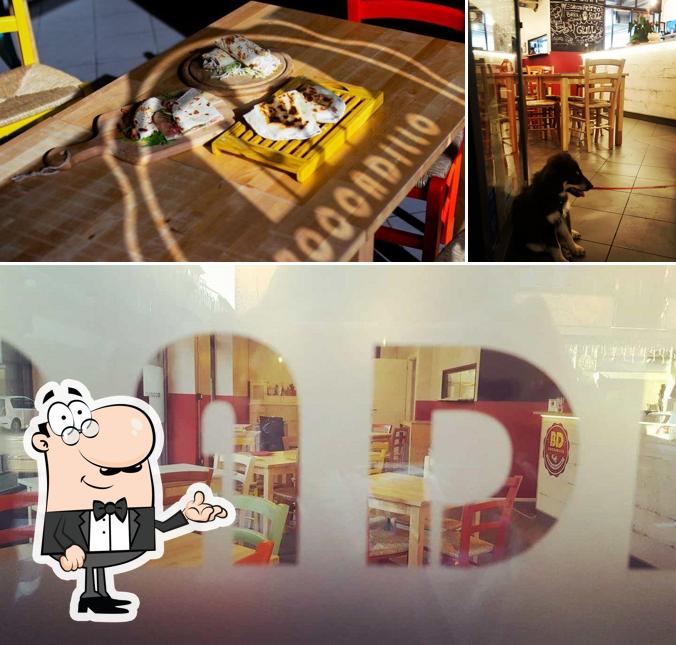 Gli interni di Boccadillo - Roll & Burger