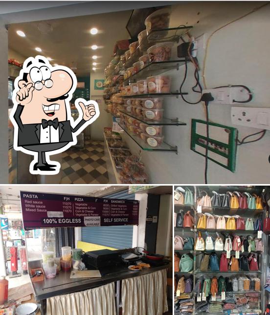 The interior of FRIENDS BAKER