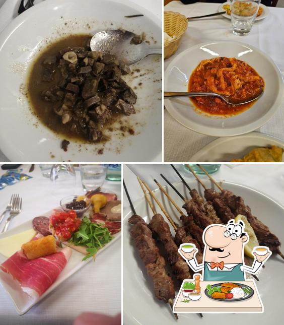 Cibo al Ristorante Il Nido Dell'Aquila Di Budassi Renzo