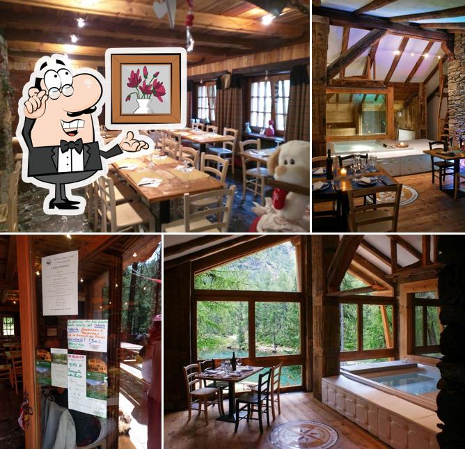 Gli interni di Le Chalet de Pellaud - Rêve sur le lac (Gruppo LesRefuges)