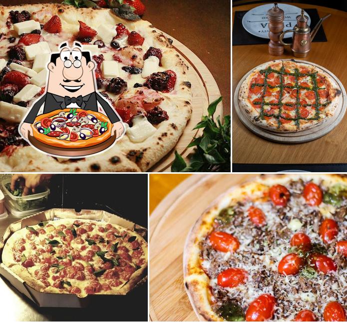 Peça pizza no Na Vila Pizzas Artesanais