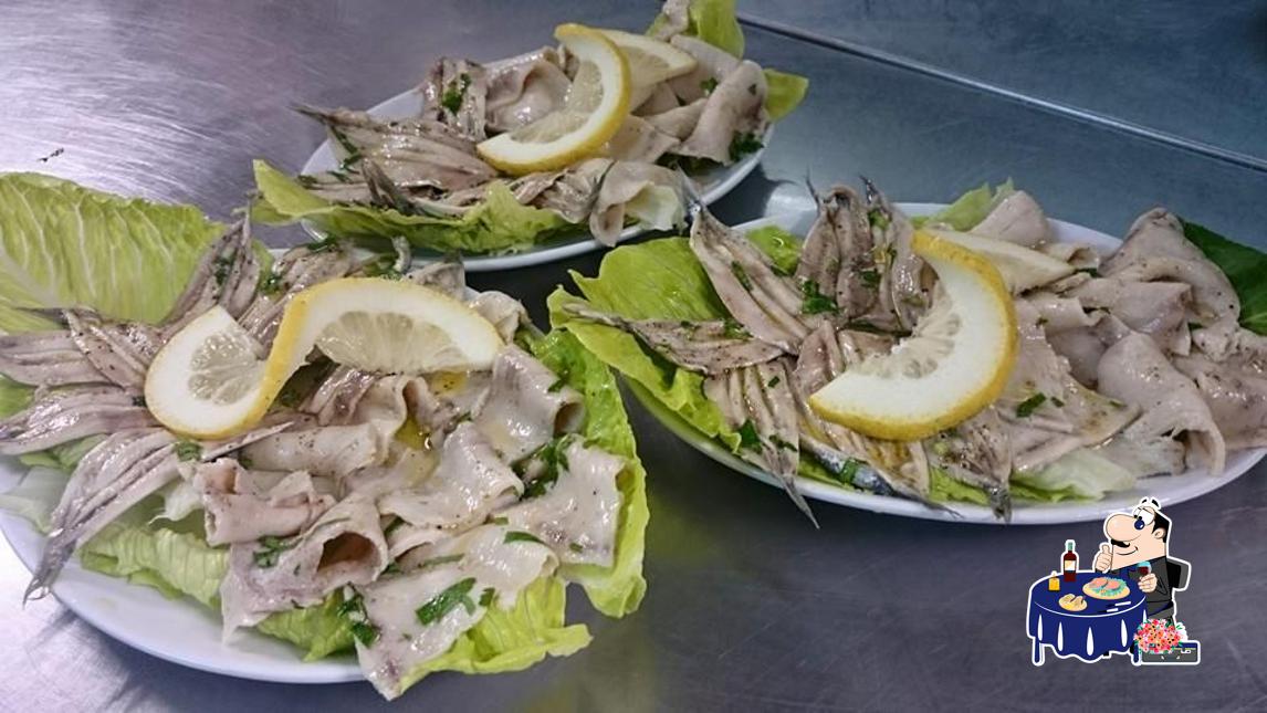 Prova la cucina di mare a Ristorante Pizzeria Tyndaris
