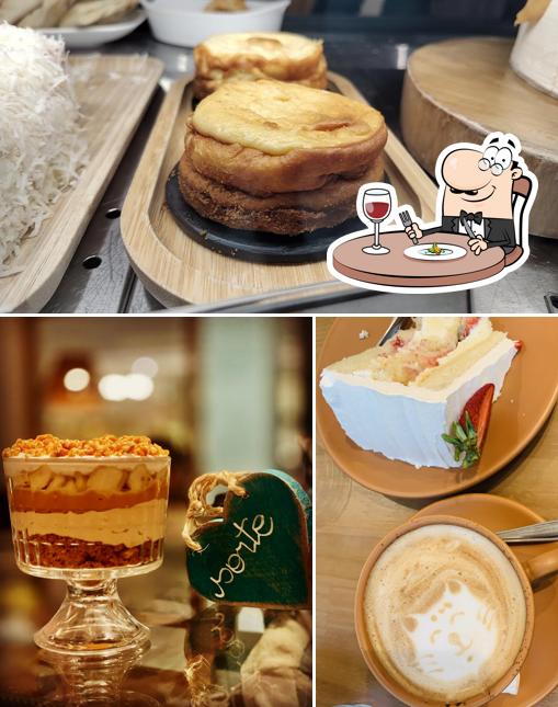 Platos en Tenro Café Américas