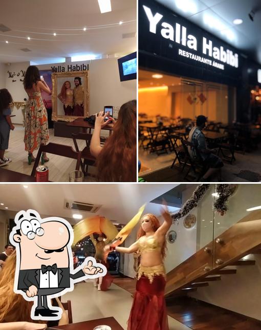Veja imagens do interior do Yalla Habibi - Águas Claras