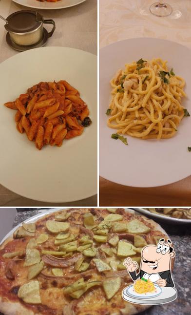 Spaghetti alla carbonara al Ristorante Pizzeria Oasi