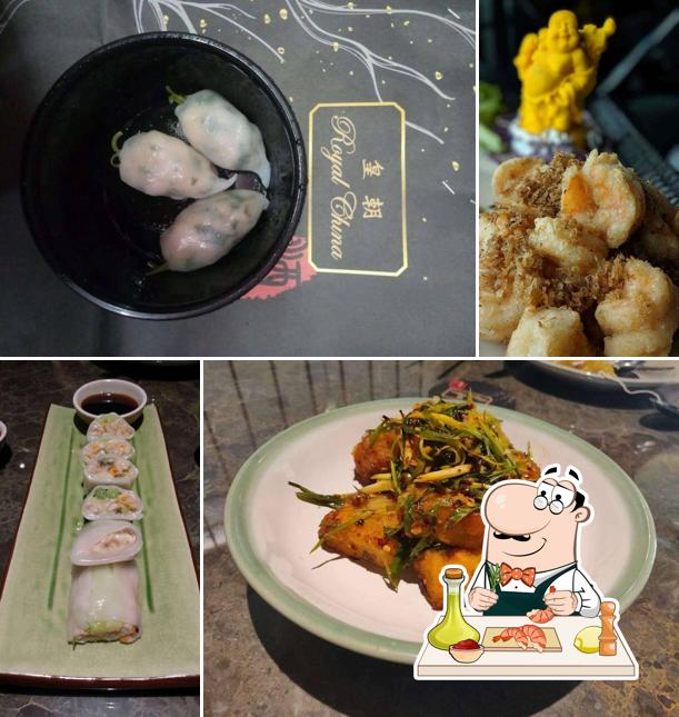 Order seafood at Royal China