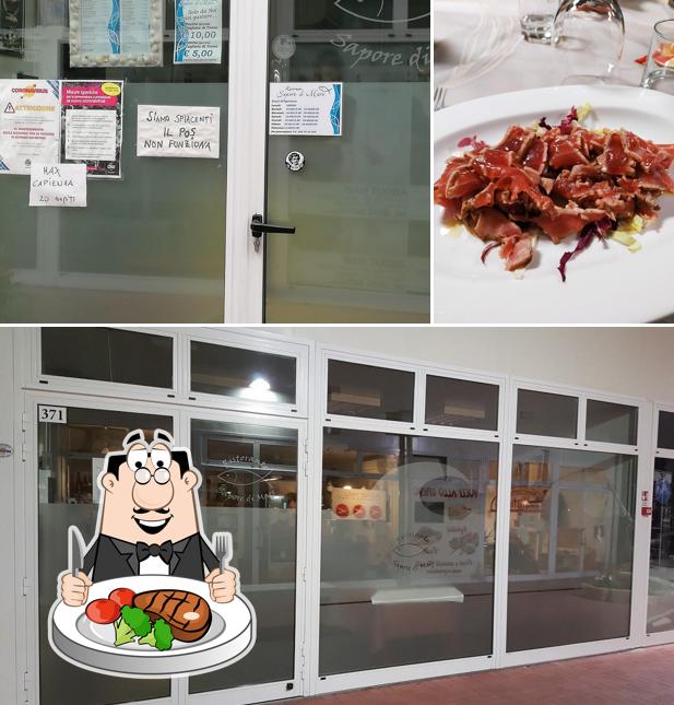 Prova i piatti di carne a Sapore di Mare
