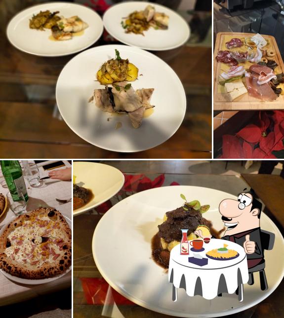 Piatto di formaggi al Ristorante L'Eco Dei Monti