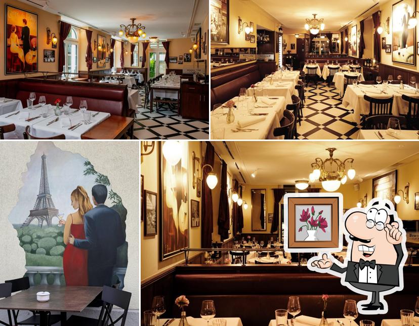 Gli interni di Brasserie Café de Paris