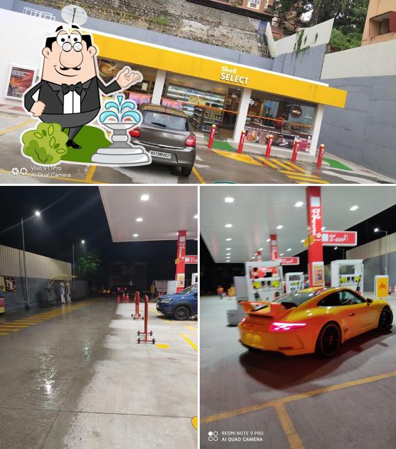 The exterior of Shell Select