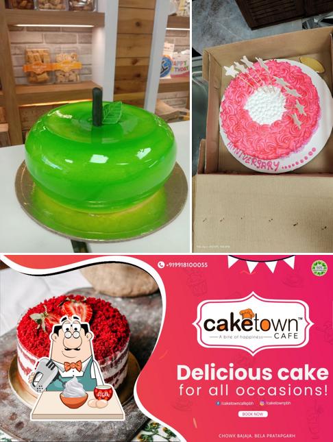 CakeTownCafe offers a variety of desserts