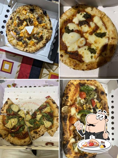 Order different kinds of pizza