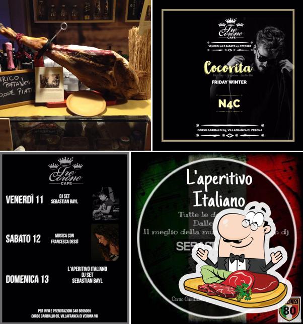 Prova i un pasto a base di carne a Bar Tre Corone Cignus Snc
