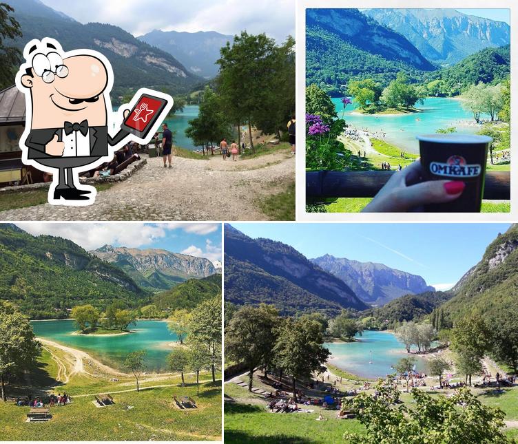 Guarda gli esterni di Chiosco lago di Tenno