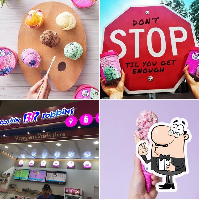 Here's a pic of Baskin Robbins