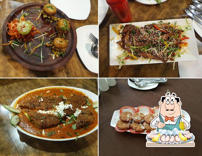 Try out seafood at Hotel Pavner