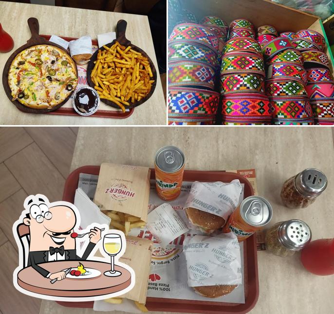 Food at Hunger'z BCS
