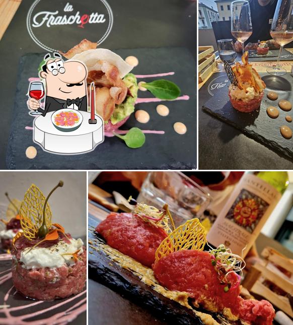 Tartare di tonno al La Fraschetta