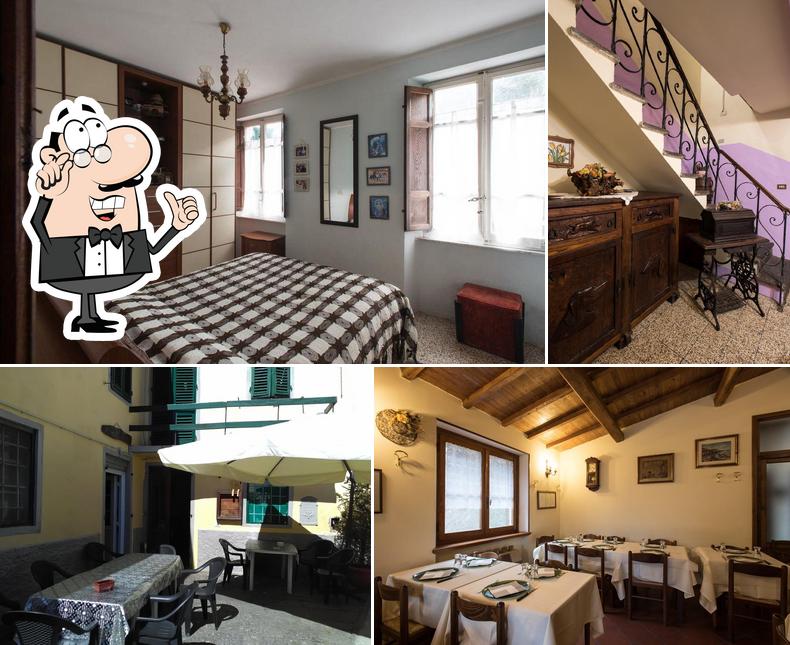 Gli interni di Locanda Carnicelli