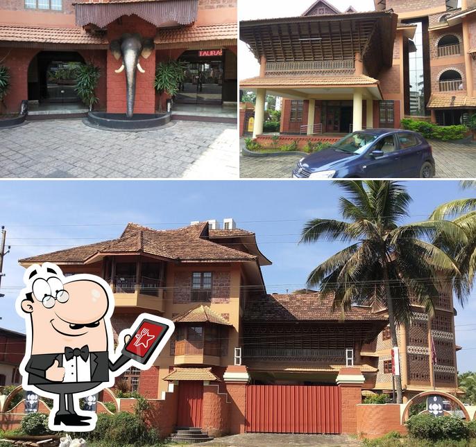 The exterior of Nirmallyam Residency Hotels Pvt Ltd