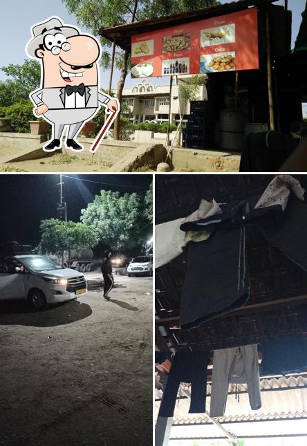 The exterior of Panchvati Dhaba