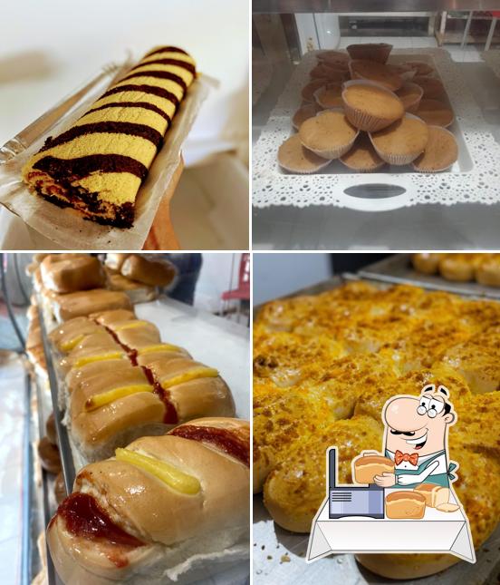 Pão-com-alho em Panificadora A grande Família