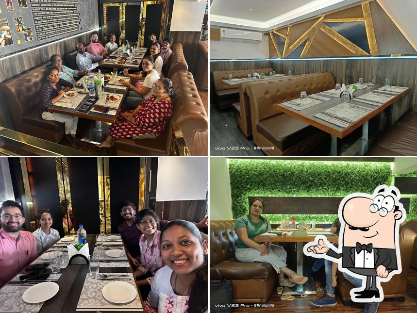 The interior of Royal Taste - Multicuisine Restaurant & Bar