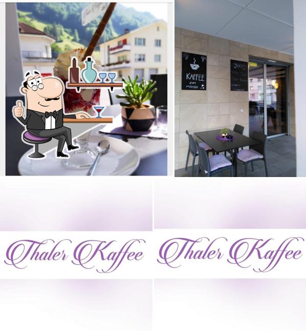 Dai un'occhiata agli interni di Thaler Kaffee