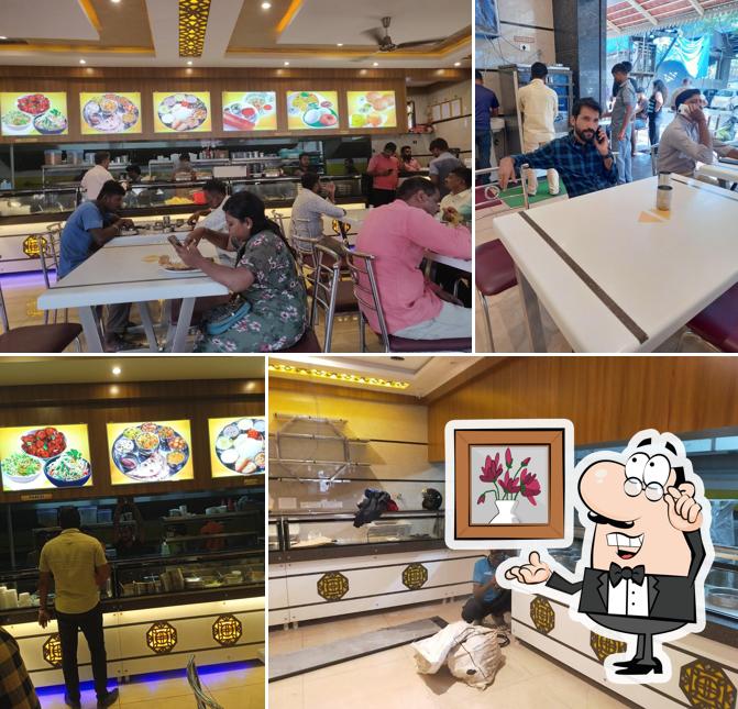 The interior of Udupi Vaibhava