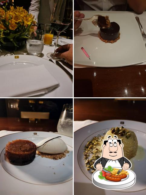 Platos en Restaurante Fasano