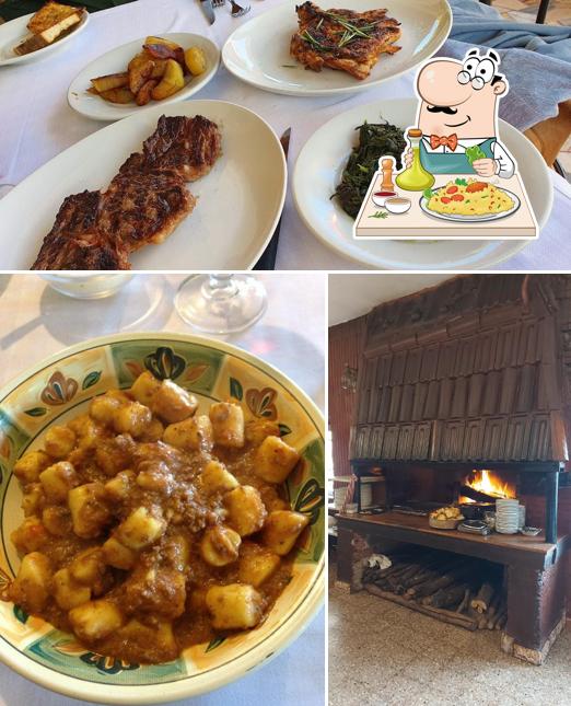Platti al Trattoria L'ovile Da Sabatino