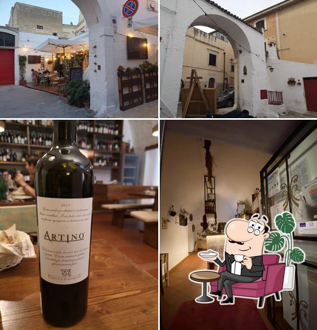 Questa è la immagine che mostra la interni e esterno di Vinavev - Osteria Contemporanea