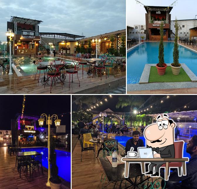 Check out how WaterVille Pooldeck & Lounge looks inside