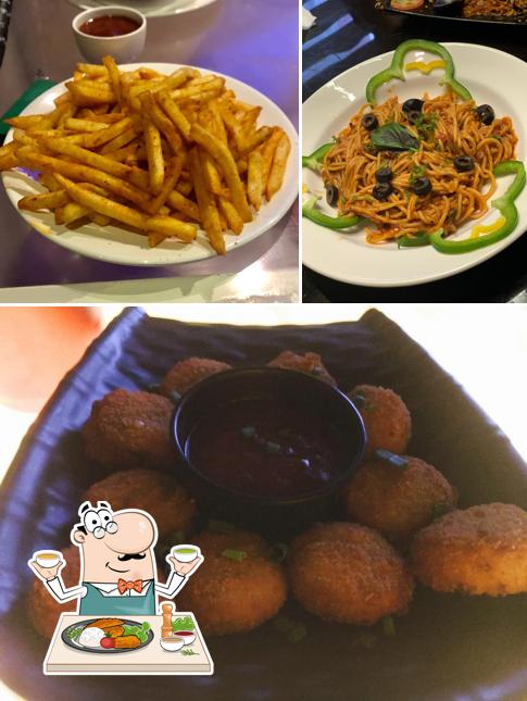 Food at HIDEOUT Veg Lounge
