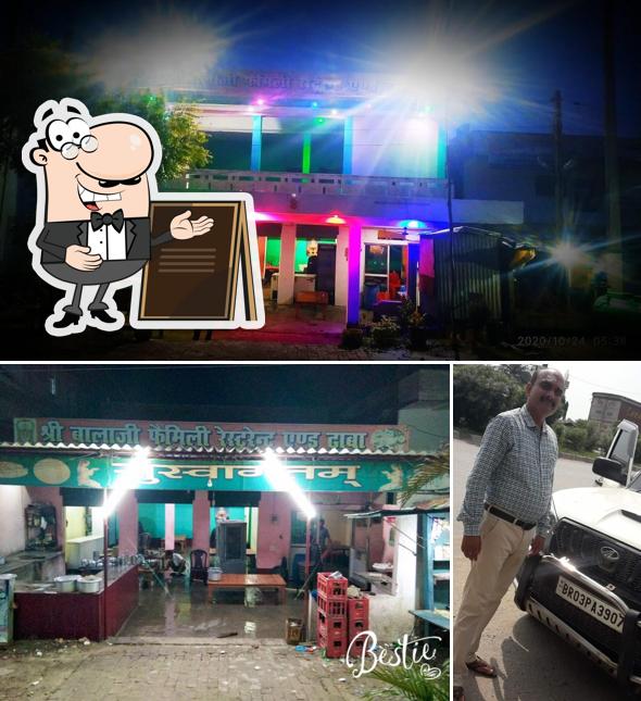 The exterior of Shree Balaji Family Restaurant And Dhaba