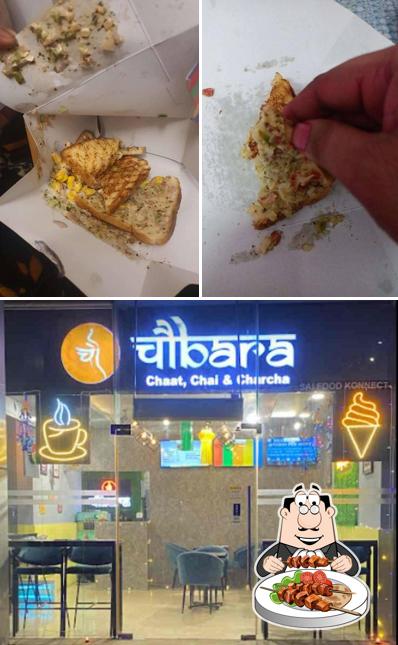 Food at Chaubara - Chaat, Chai & Charcha