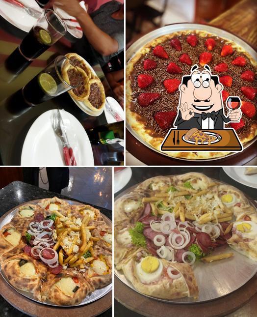 Consiga diversos variedades de pizza