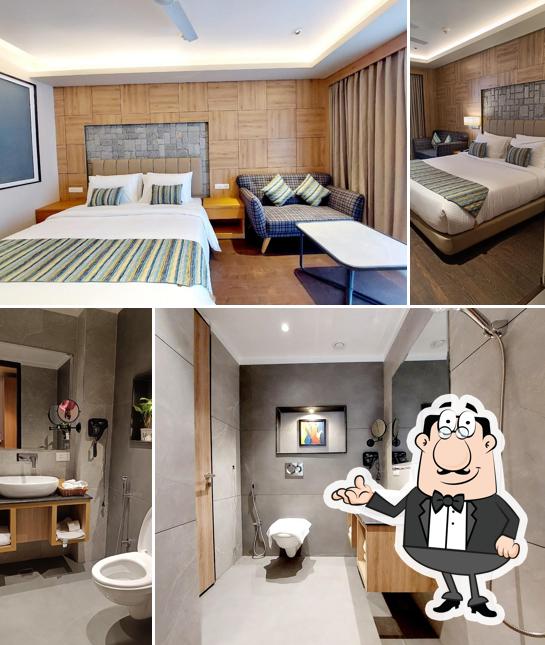 Take a seat at one of the tables at OREN KASAULI