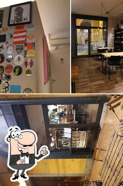 Tra le diverse cose da Astral Beers Pub si possono trovare la interni e esterno
